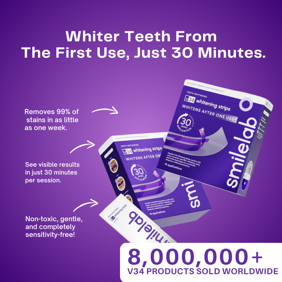 PurpleCorrect™ V34 Whitening Strips