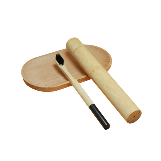 Natural Bamboo Soft-Bristle Brush