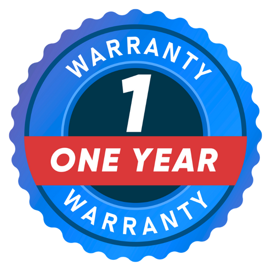 1 Year Warranty